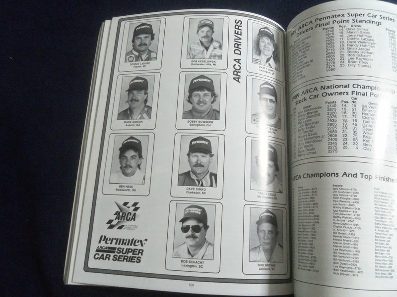 1990 FEB 18 32ND DAYTONA 500 RACING PROGRAM W/PATCH - GREAT PHOTOS - SP 3744C