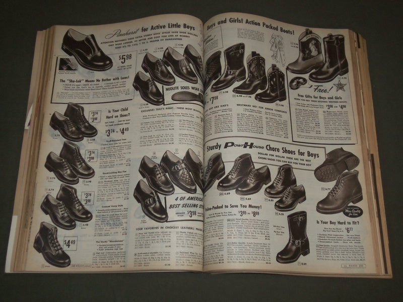 1959 SPRING/SUMMER MONTGOMERY WARD CATALOGUE - GREAT FASHION - R 1236