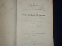 1850 ROBERT RANTOUL, JR. ORATION AT CONCORD, NEW HAMPSHIRE - J 4362