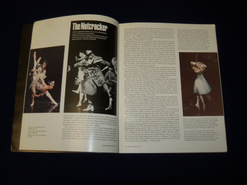 1980 BERLIN BALLET PROGRAM - DEUTSCHE OPER BERLIN - NUREYEV - J 5109