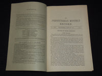 1868-1877 THE PRESBYTERIAN MONTHLY RECORD MAGAZINE LOT OF 42 ISSUES - WR 223C