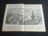 1853 AUGUST 27 ILLUSTRATED NEWS MAGAZINE -COLLISON PROVIDENCE/WORCESTER- B 5531M
