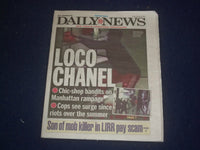 2021 FEBRUARY 5 NEW YORK DAILY NEWS NEWSPAPER - BANDITS ON MANHATTAN RAMPAGE