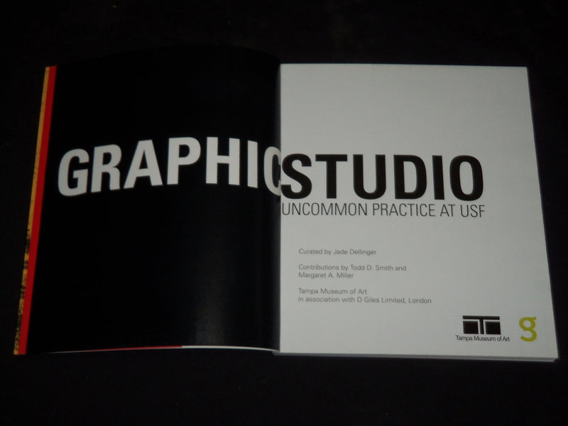 2003 GRAPHIC STUDIO UNCOMMON PRACTICE AT USF BOOK BY JADE DELLINGER - D 29
