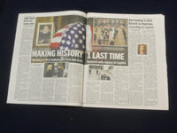 2020 SEP 26 NEW YORK DAILY NEWS NEWSPAPER-RUTH BADER GINSBURG LIES AT US CAPITOL