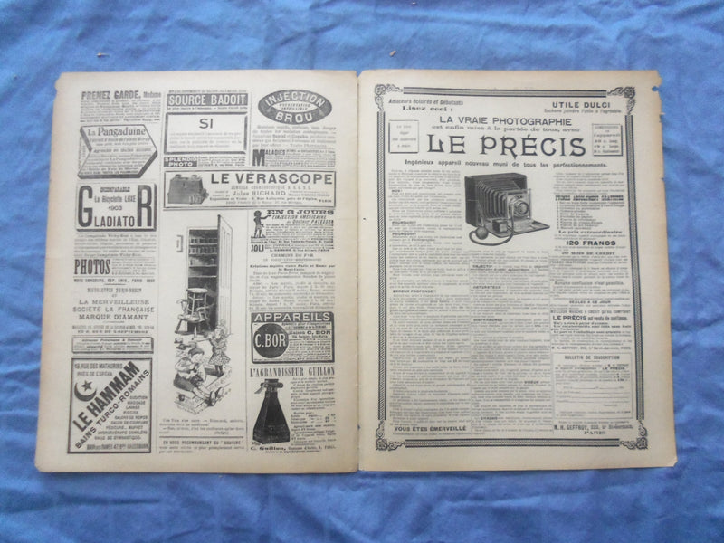 1903 JUNE 27 LE SOURIRE MAGAZINE - ILLUSTRATED COMEDY - FRENCH TEXT - SP 4865R