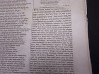 1865 THE ROUND TABLE NEWSPAPER LOT OF 14 - GREAT ARTICLES - NP 1848