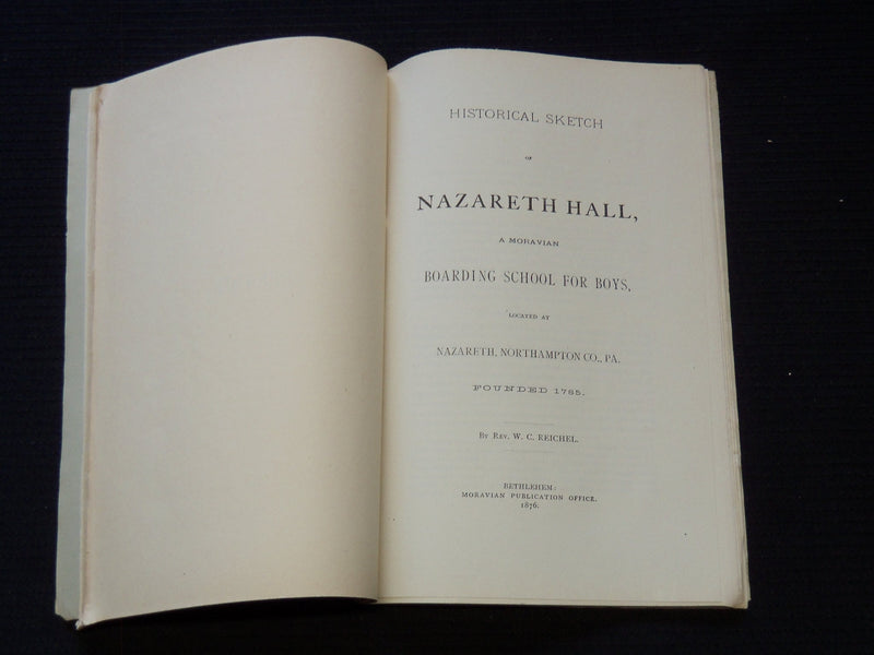 1870-1877 MORAVIAN HISTORICAL SOCIETY TRANSACTIONS REPORTS LOT OF 3 - J 7423