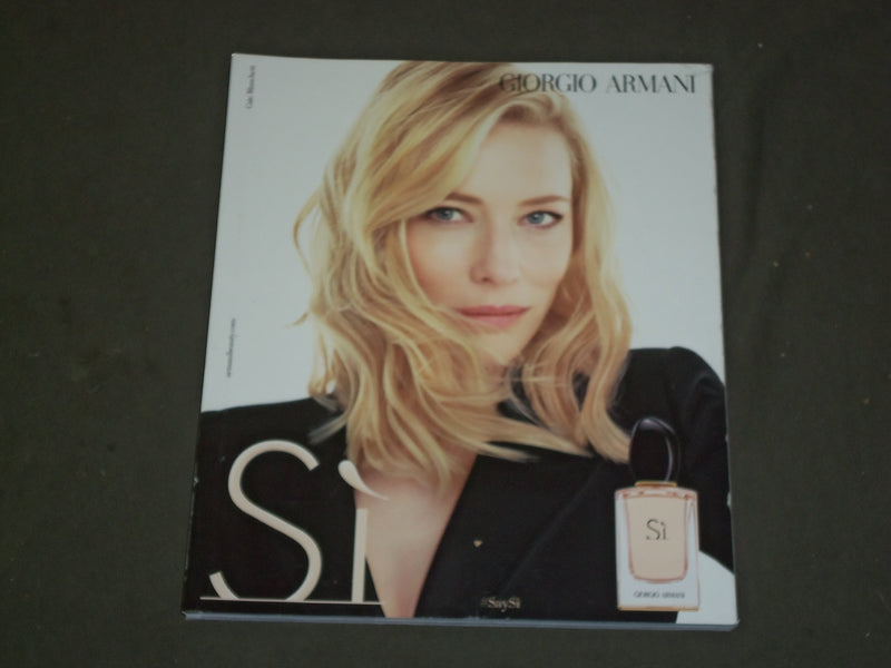 2015 NOVEMBER HARPER'S BAZAAR MAGAZINE - SASHA LUSS COVER - B 3680