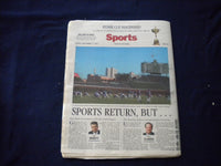 2001 SEPTEMBER 17 CHICAGO SUN-TIMES NEWSPAPER - DIG IN AT GROUND 'HERO'- NP 5945
