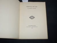 1941 SERVICE, MA'AM A REMEMBERED EPISODE BOOK BY GEORGE CORNELL - J 9212
