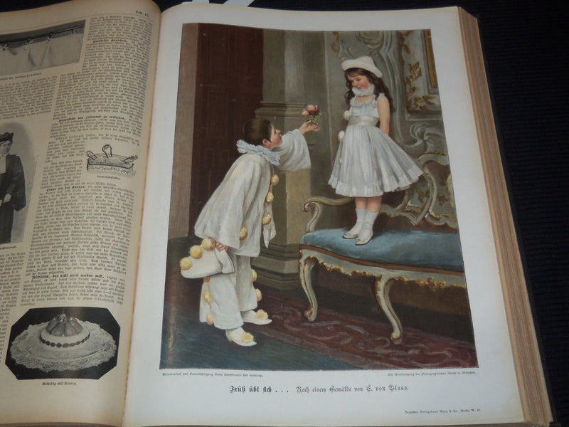 1907 FUR ALLE WELT ILLUSTRIERTE ZEITSCHRIFT GERMAN MAGAZINE VOLUME - Z 190