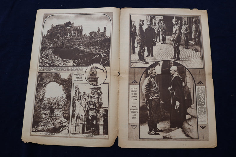 1918 NOVEMBER 24 NEW YORK AMERICAN GRAVURE SECTION - MATER DOLOROSA - NP 8875