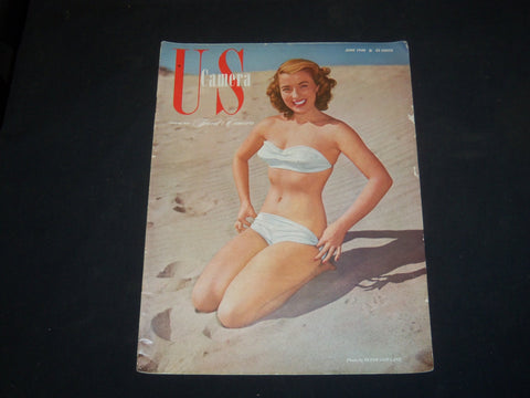 1948 JUNE U.S. CAMERA MAGAZINE - NICE COVER, PHOTOS & ARTICLES INSIDE - ST 5312
