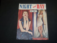 1949 JULY NIGHT AND DAY MAGAZINE-NICE COVER PHOTOS & INSIDE PHOTOS & ADS-ST 5316