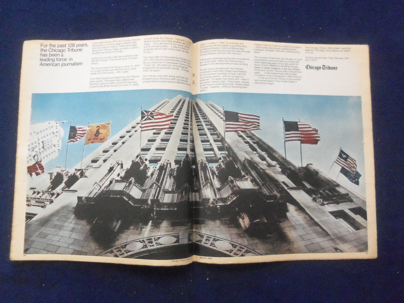 1976 MAY 23 CHICAGO TRIBUNE MAGAZINE SECTION - CHICAGO AND THE U.S.A. - NP 6424