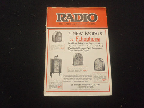 1931 SEPTEMBER RADIO MAGAZINE - THE NATIONAL TRADE MAGAZINE - B 433D