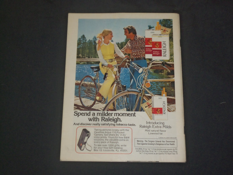 1974 MARCH 25 PEOPLE MAGAZINE - VOL 1, NO 4 - RAQUEL WELCH - B 4692