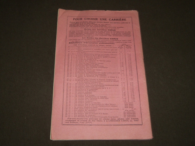 1900'S FOURNITURES SCOLAIRES ET GENERALES FRENCH CATALOGUE - FR 631