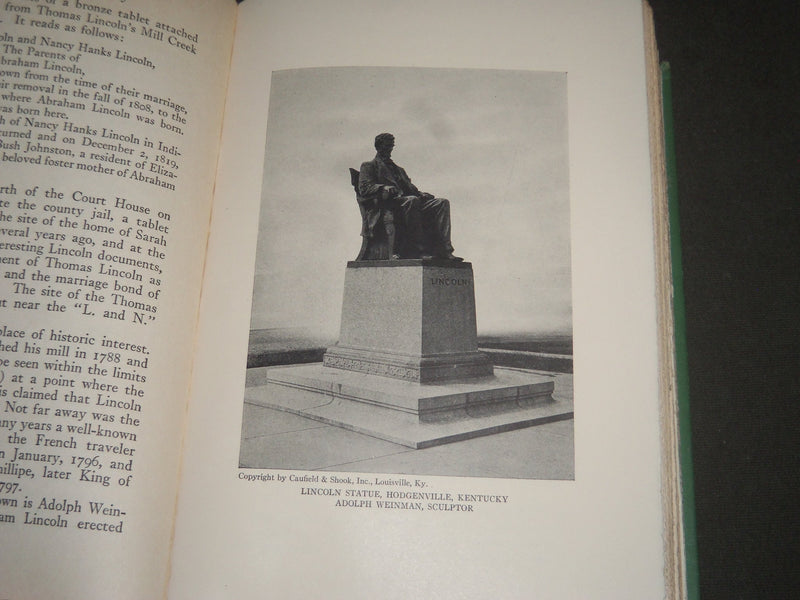 1928 IN THE LINCOLN COUNTRY BOOK BY REXFORD NEWCOMB - FIRST EDITION - KD 4429