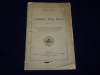1874 REPORT OF THE COCHITUATE WATER BOARD - BOSTONIA - J 4578