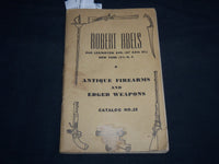 1940'S ROBERT ABELS ANTIQUE FIREARMS & EDGED WEAPONS CATALOG NO. 25 - J 8598