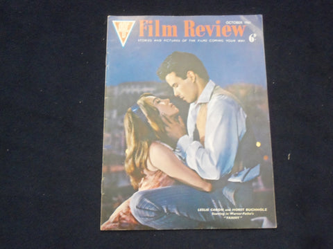 1961 OCTOBER FILM REVIEW MAGAZINE - LESLIE CARON - HORST BUCHHOLZ - J 9700