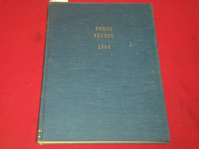1966 RWDSU RECORD NEWSPAPER BOUND VOLUME NO. 13 - RETAIL - WHOLESALE - R 15L