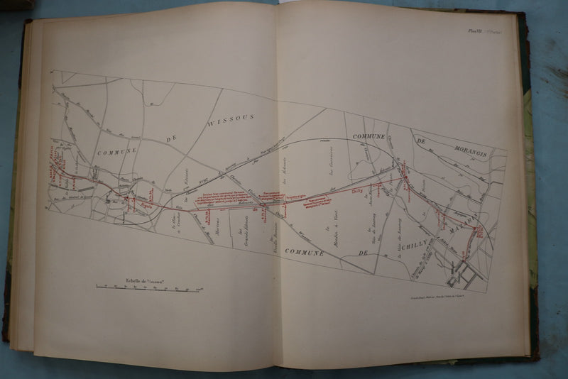 1912 PARIS A L'EPOQUE GALLO-ROMAINE HARDCOVER BOOK - KD 9713