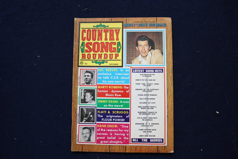 1968 NOVEMBER COUNTRY SONG ROUNDUP MAGAZINE - DEL REEVES COVER - E 18130