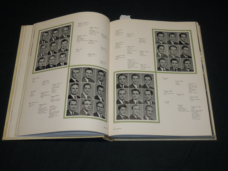 1942 CINCINNATIAN UNIVERSITY OF CINCINNATI YEARBOOK - NICE PHOTOS - YB 1944
