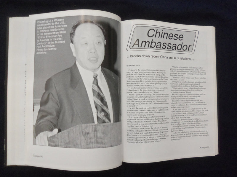 1999 WARBLER EASTERN ILLINOIS STATE COLLEGE YEARBOOK - CHARLESTON, IL - YB 3318