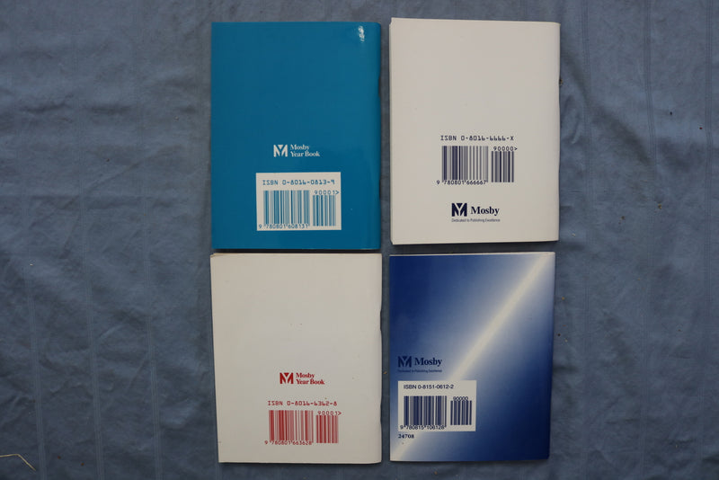 1991-1995 MATERNITY QUICK REFERENCE BOOKS BY BOBAK & WONG - LOT OF 4 - K 678
