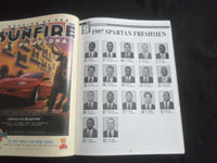1997 NOVENBER 29 FOOTBALL PROGRAM - MICHIGAN STATE VS PENN STATE UNIV - B 5533T