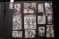 1930'S-1940'S MOVIE STARS SCRAPBOOK - CLARK GABLE - RONALD REAGAN - E 24878