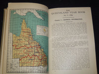 1937-1949 QUEENSLAND YEAR BOOK LOT OF 10 - GOV. STATISTICIAN BRISBANE - KD 2185