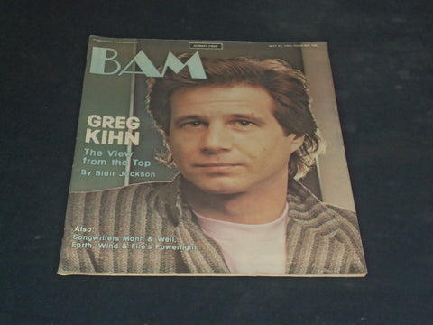 1983 MAY 20 BAM MAGAZINE ISSUE NO. 156 - GREG KIHN COVER - SP 2874
