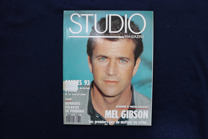 1993 JUNE STUDIO MAGAZINE - MEL GIBSON COVER - FRENCH - E 17923