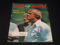 1976 MARCH 5 GOLF WORLD MAGAZINE - JACK NICKLAUS FRONT COVER - E 6767