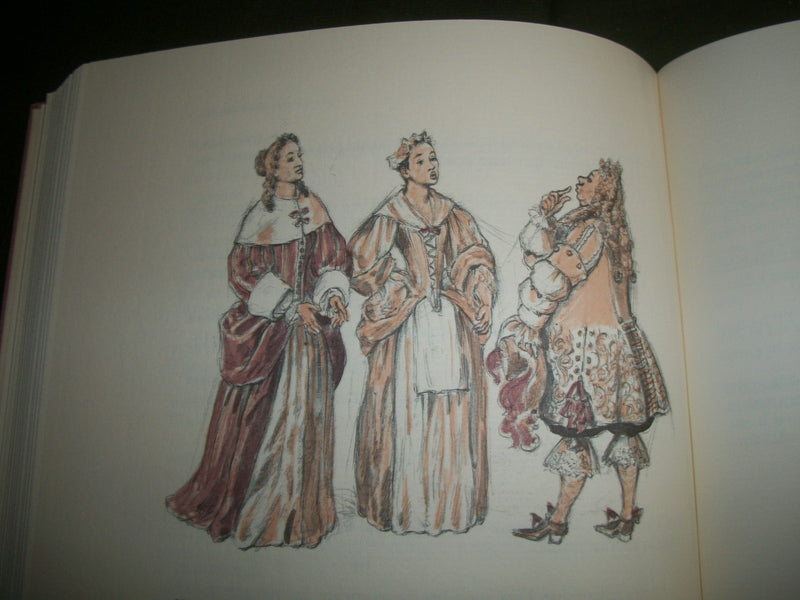 1963 TARTUFFE WOULD BE GENTLEMAN BOOK BY MOLIERE WITH SLIP CASE - KD 603