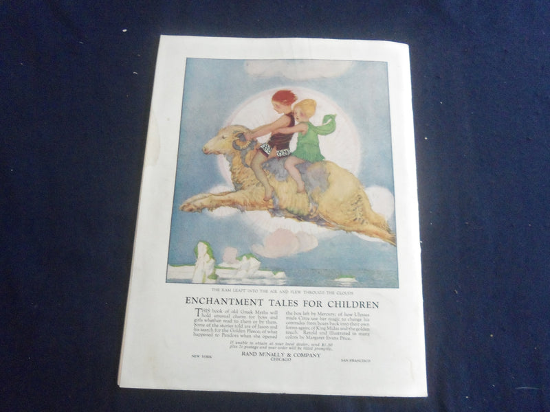1928 APRIL CHILD LIFE MAGAZINE - GREAT ILLUSTRATED COVER - SP 6749M