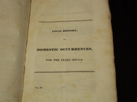 1835 THE AMERICAN REVOLUTION ANNUAL REGISTER FOR 1827-8-9 - SECOND EDN - KD 9523