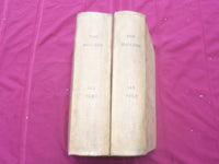 1932 JAN-DEC THE BUILDER U. K. MAGAZINE BOUND VOLUMES - 2 VOLS - FOLD OUTS- C 28