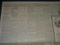1940 MAY 16 NEW YORK TIMES - GREAT BATTLE FLUCTUATES ON 60 MILE FRONT - NP 3609