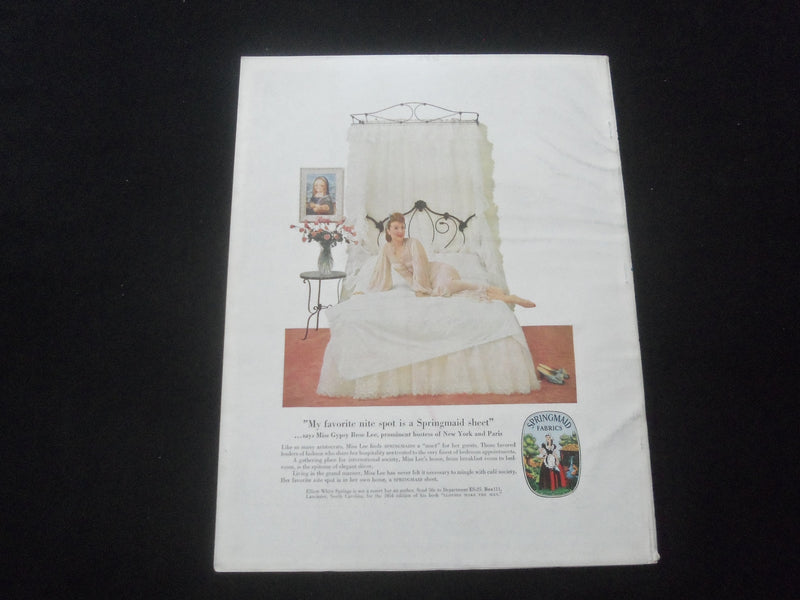 1954 JUNE ESQUIRE MAGAZINE - GREAT COVER, PHOTOS AND ADS - F 851
