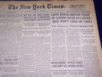 1939 JULY 26 NEW YORK TIMES - JAPAN BLOCKS BRITISH TRADE - NT 3683