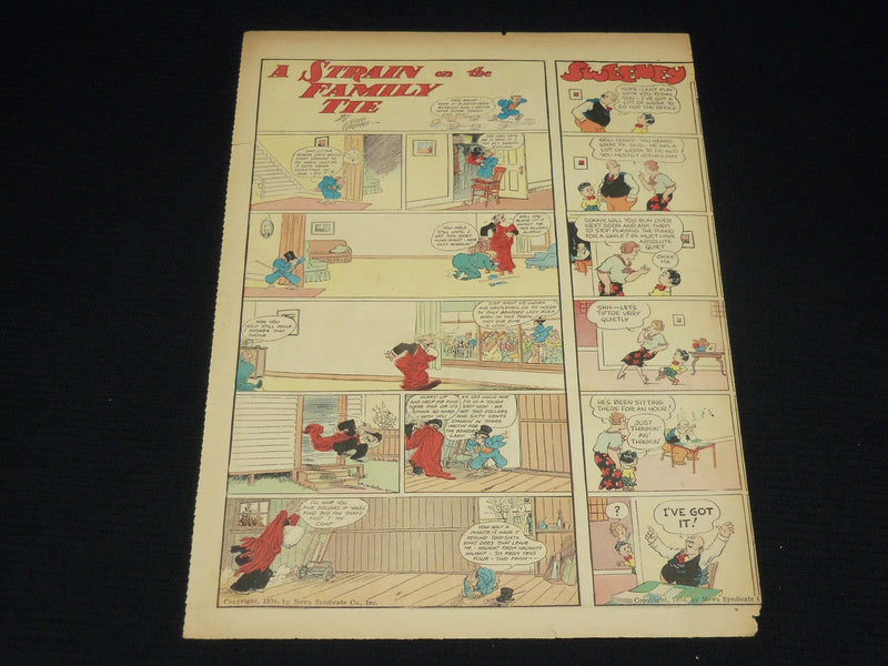 1934 RUTH ARDEN CAMELS CIGARETTES COLOR COMICS AD - NP 1847E