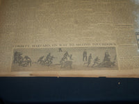 1908 NOVEMBER 8 THE BOSTON HERALD -HARVARD & DARTMOUTH FOOTBALL VICTORS - BH 245