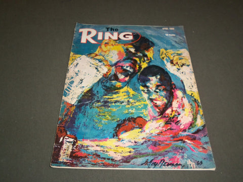 1968 APRIL THE RING MAGAZINE - ILLUSTRATED COVER - SP 5297