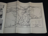 1929 COSMOPOLITAN MONTREAL ROMANTIC AND HISTORICAL FOLD OUT GUIDE - J 8527